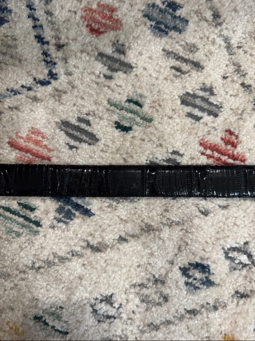 Vintage genuine crocodile
